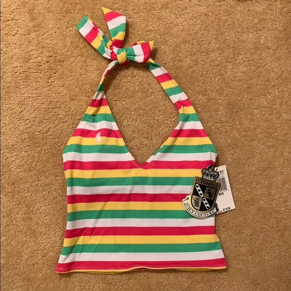 Juicy Couture Other - NWT Juicy Couture striped tankini top Juicy Couture Other - NWT Juicy Couture striped tankini top